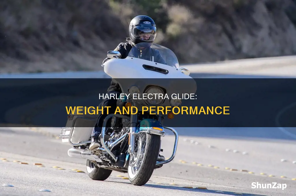 how heavy is a harley electra glide