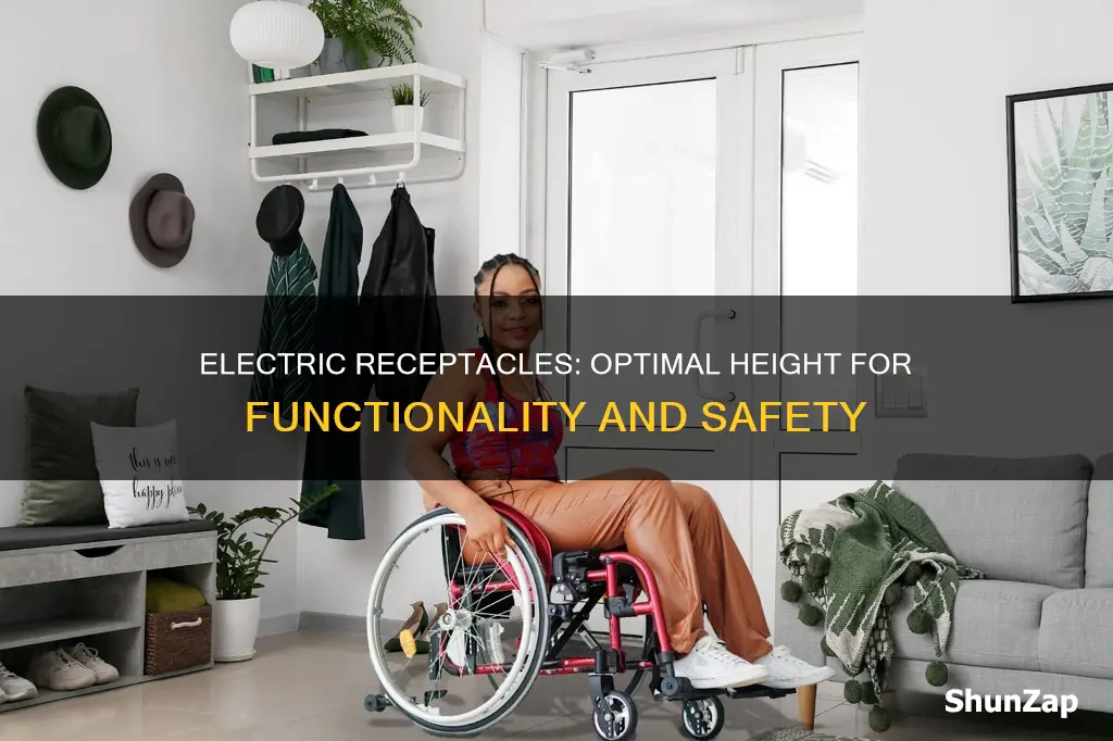 how high do you put electric recepticals