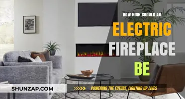 Electric Fireplace Installation: Height Recommendations and Tips