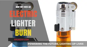 Electric Lighters: How Hot Do They Burn?