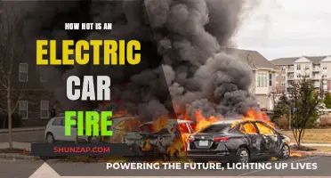 Electric Car Fire Temperatures: Understanding the Intense Heat Risks