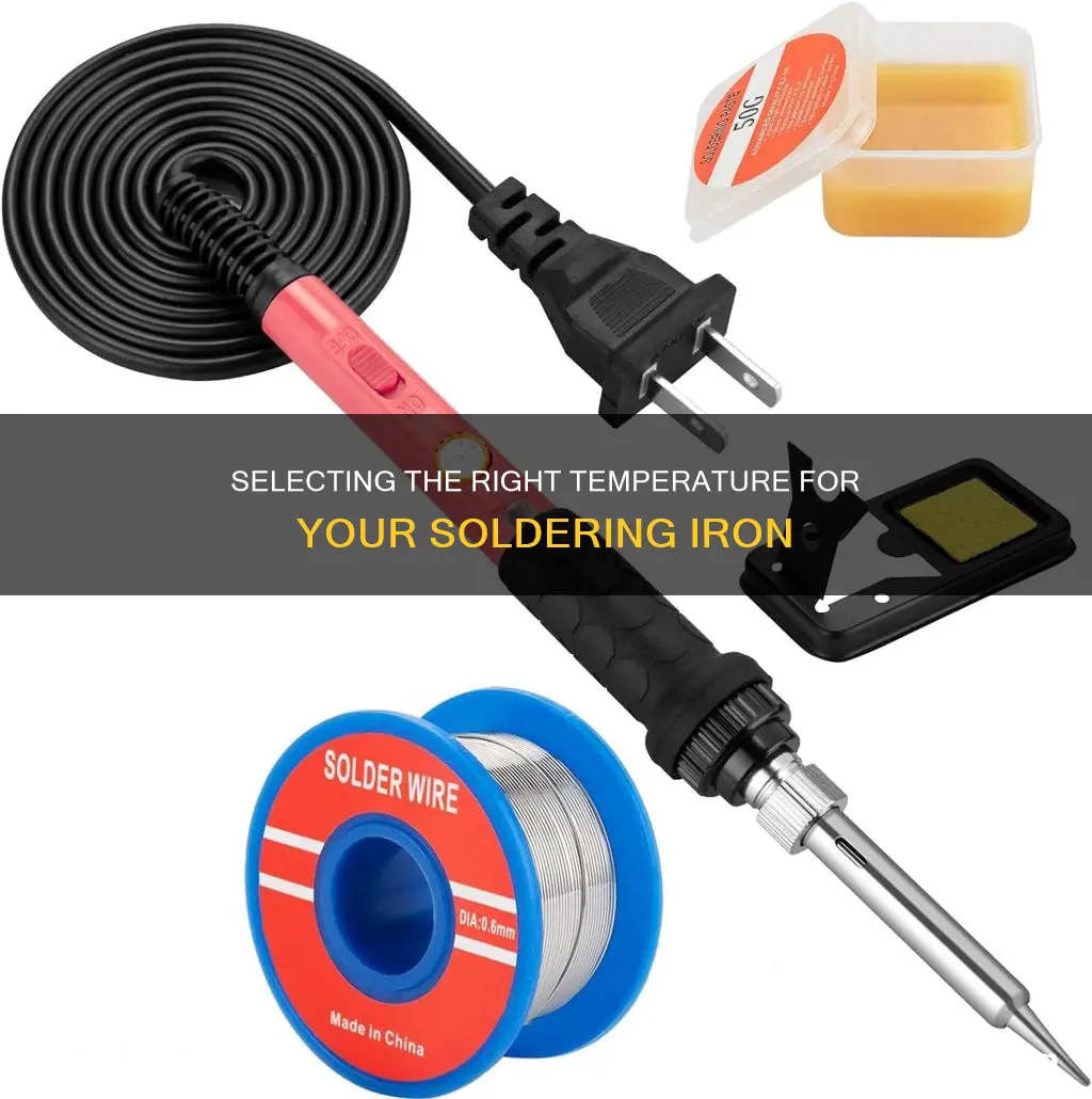 how hot should electrical soldering iron be