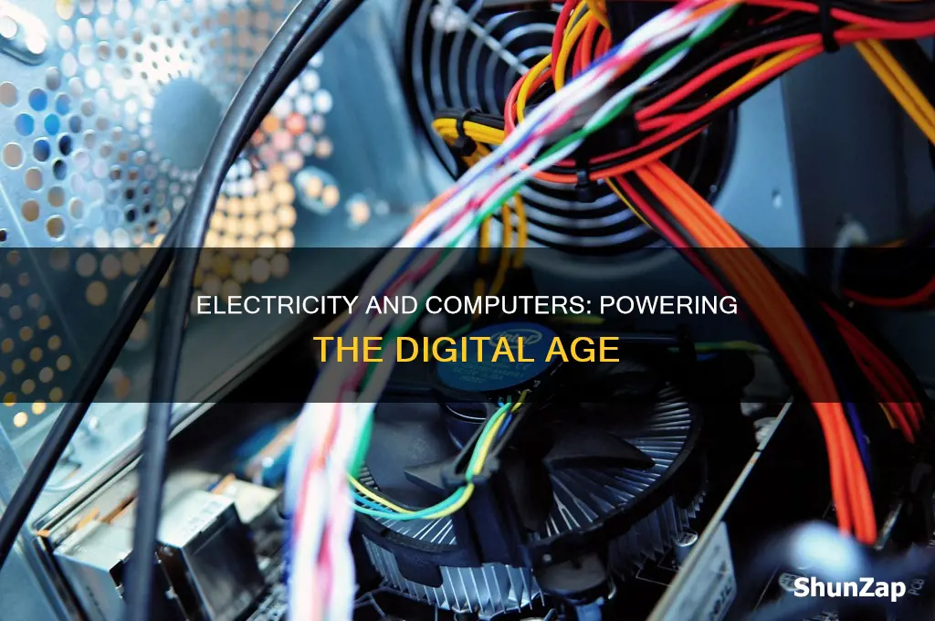 how is a computer related to electricity