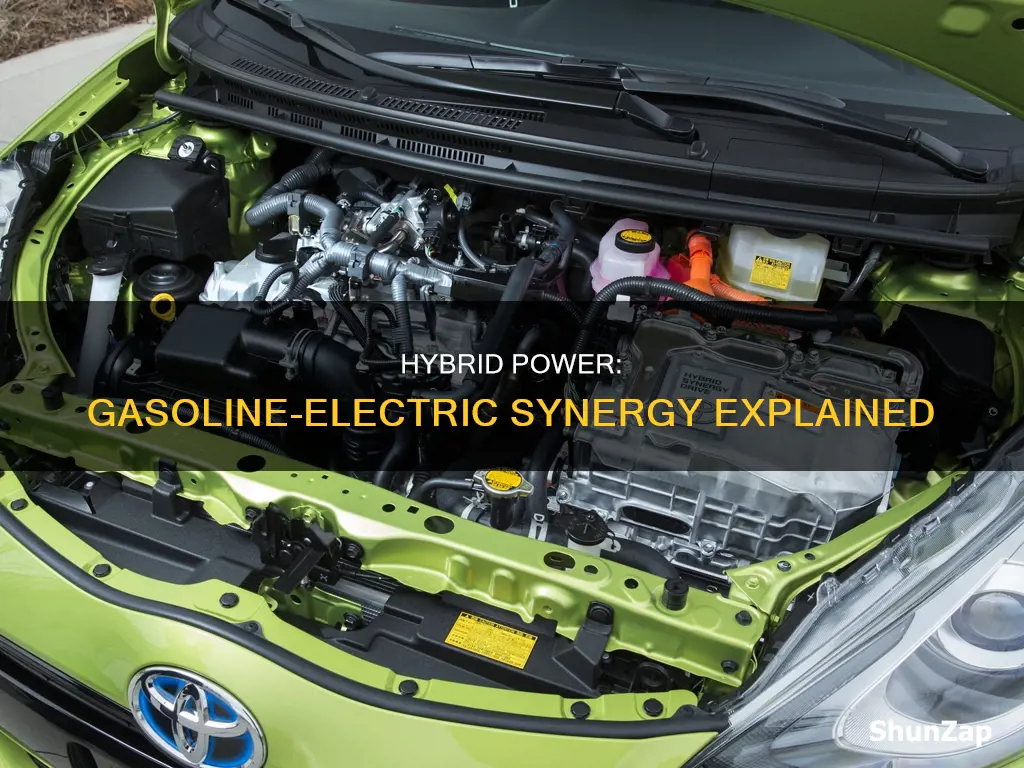how is a gasoline electric hybrid powered