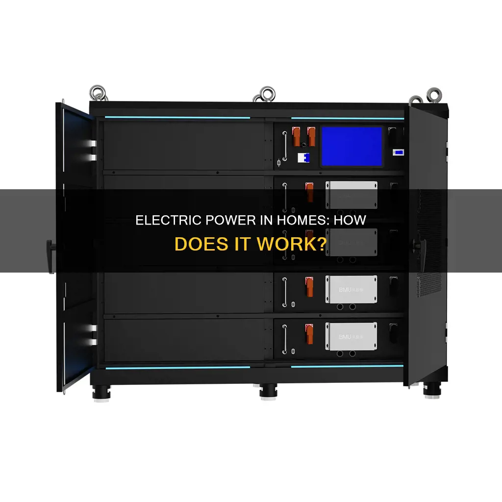 how is a home powered by electric company