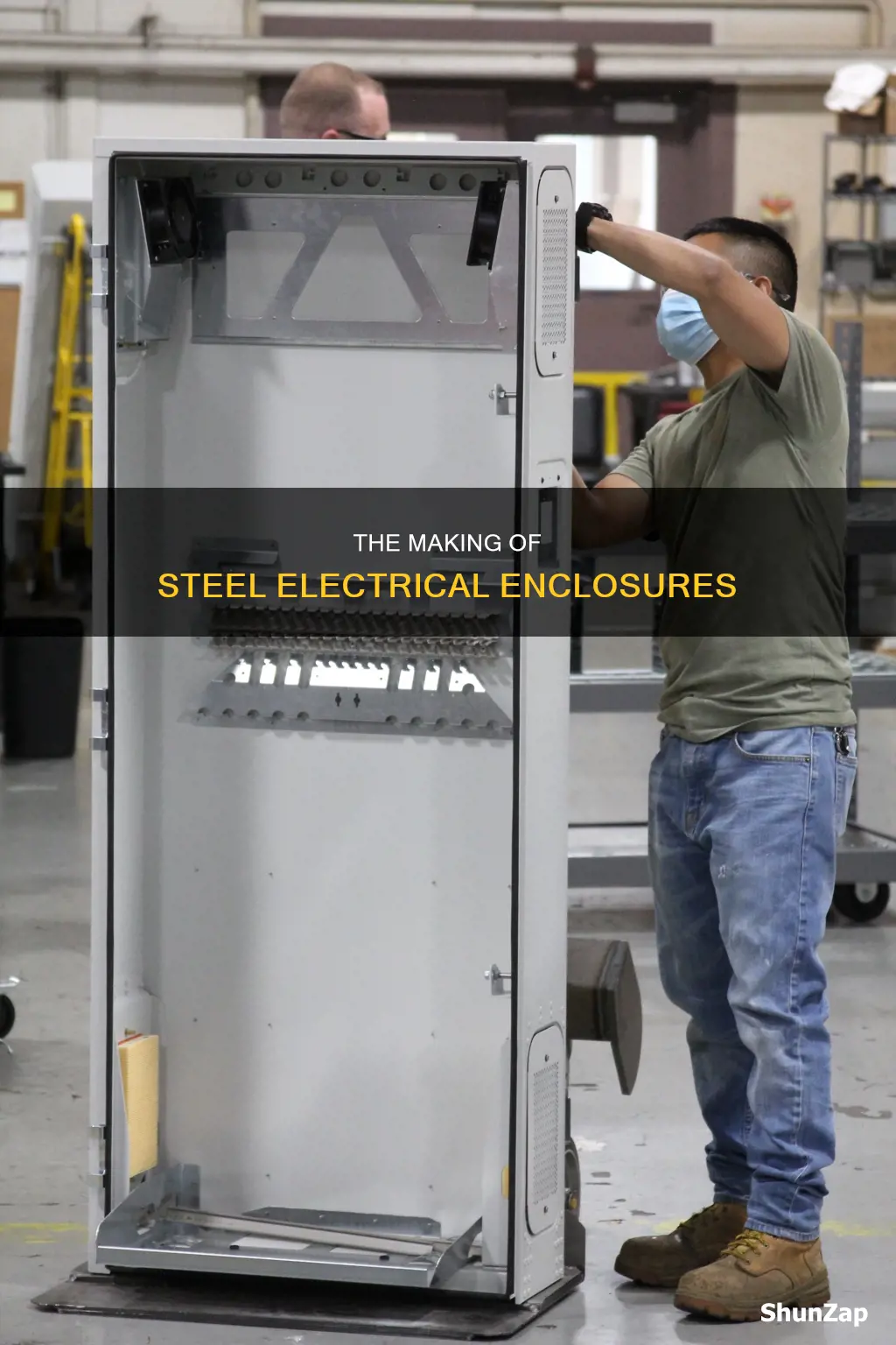 how is a steel electrical enclosure made