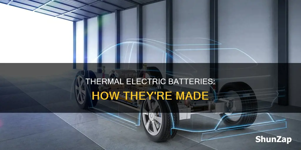 how is a thernal electric battery made