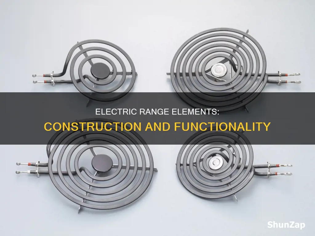 how is an electric range element constructed