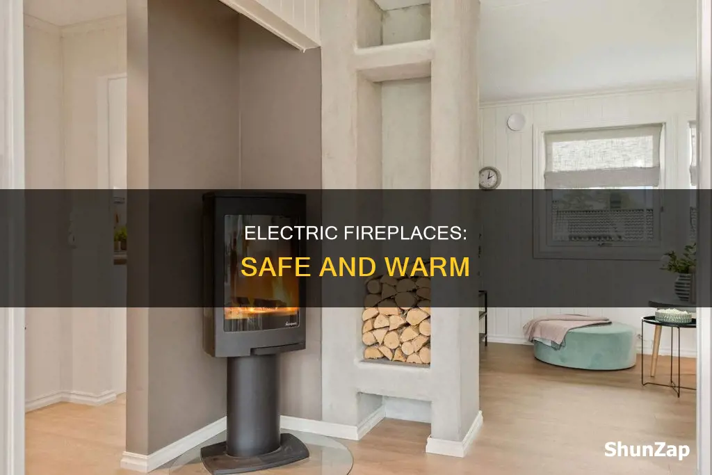 how is are safe electric insert fireplace
