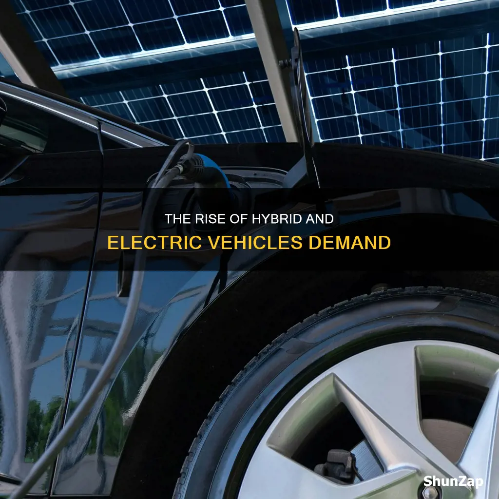 how is demand for hybrid and electric vehicles
