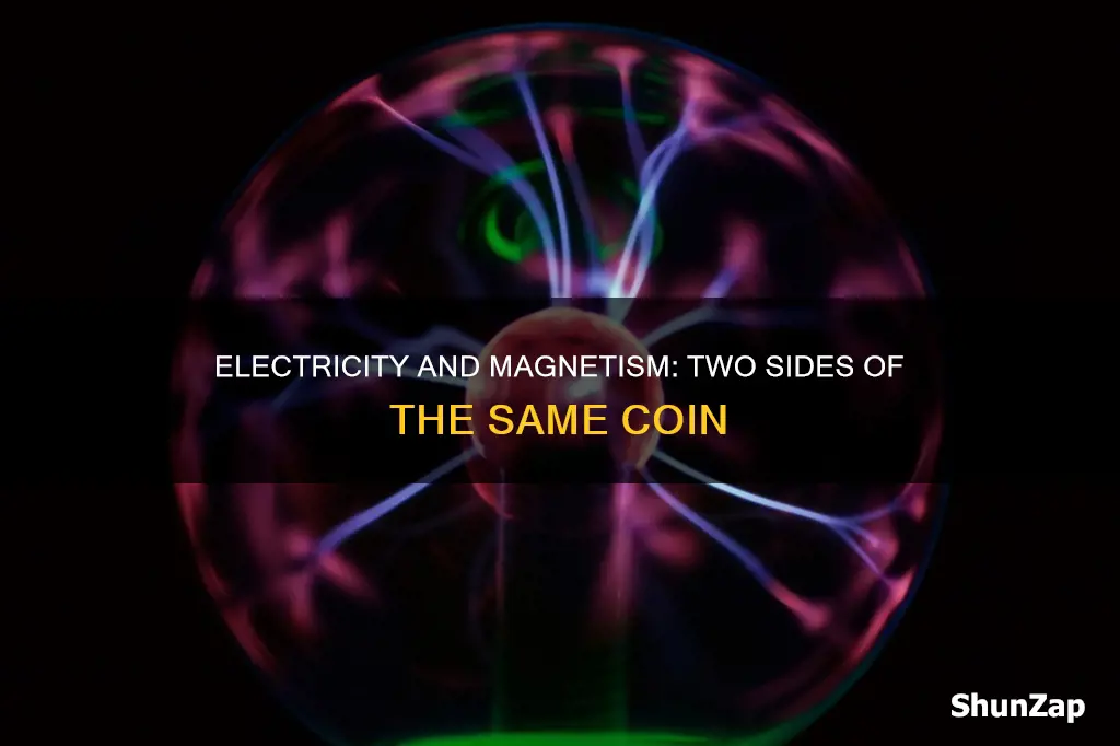 how is electricity ad magnetism the same