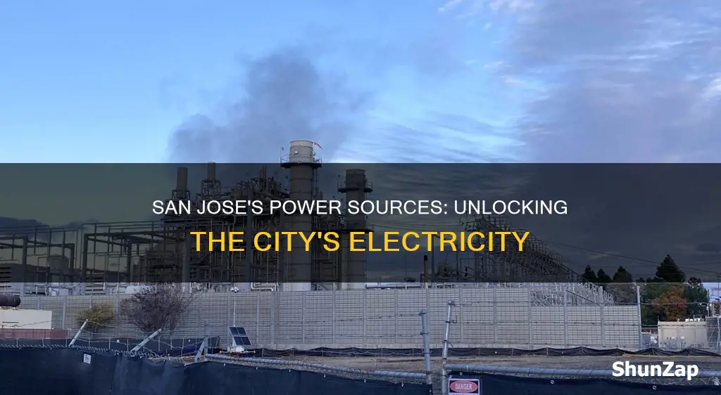 how is electricity in san jose made