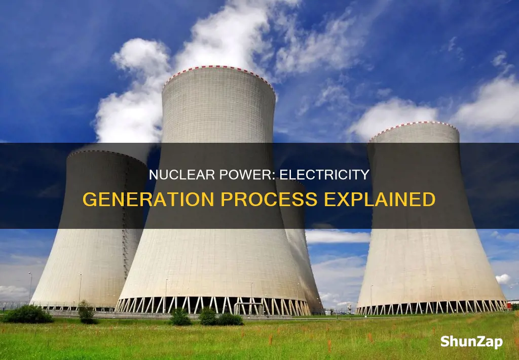 how is electricity made from nuclear reactor
