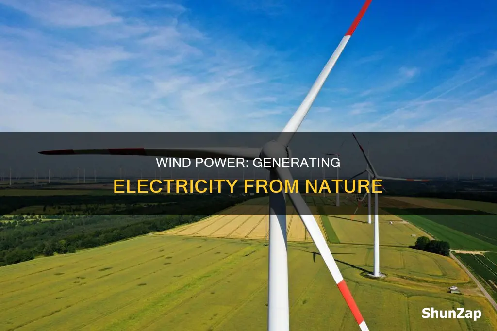 how is electricity made from the wind