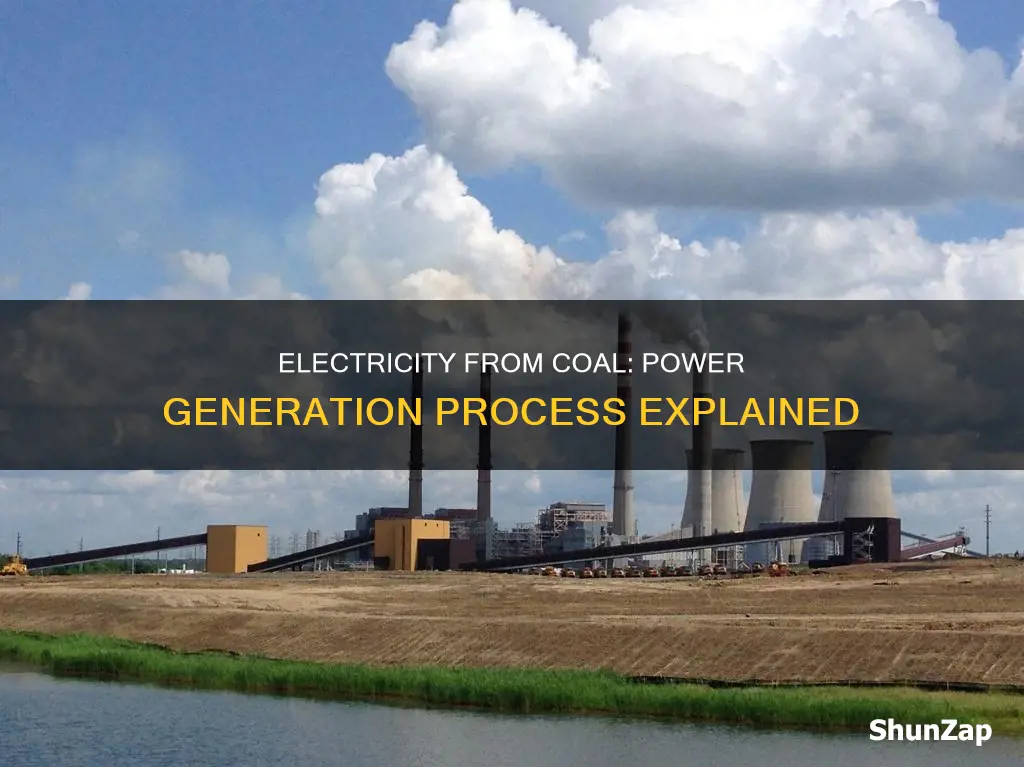 how is electricity made out of coal