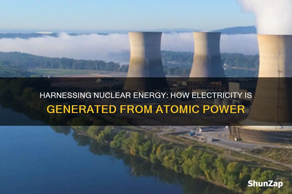 how is electricity made using nuclear power