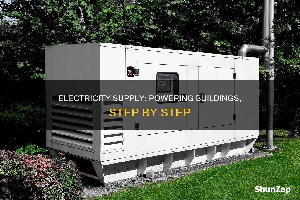 how is electricity supplied to a building