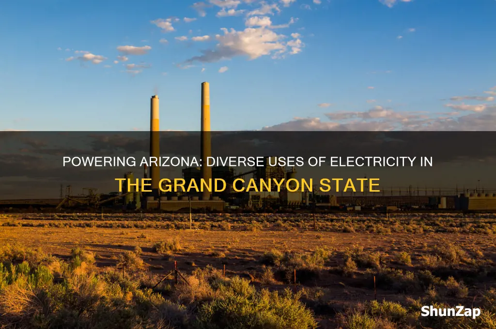 how is electricity used in arizona