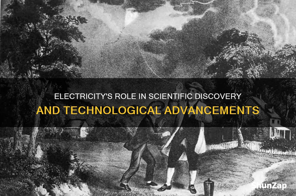 how is electricity used in science