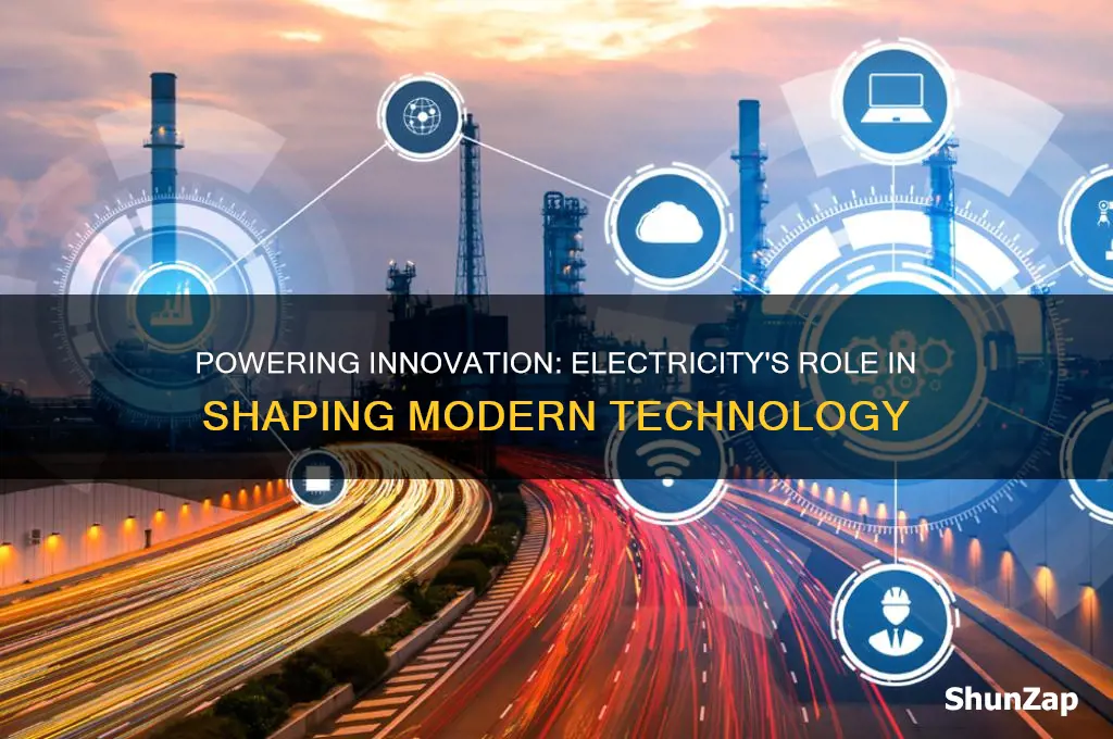 how is electricity used in technology