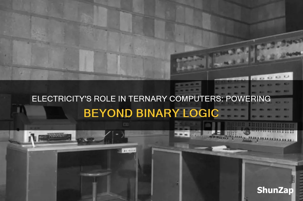 how is electricity used in ternary computers