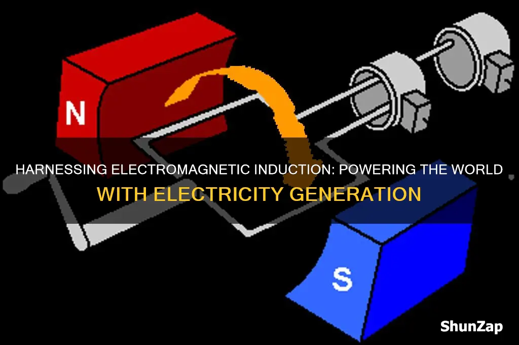 how is electromagnetic induction used to generate electricity
