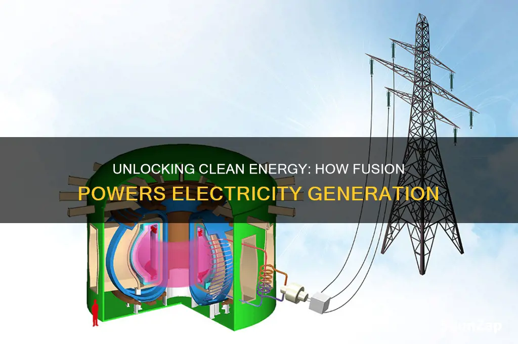how is fusion used to produce electricity