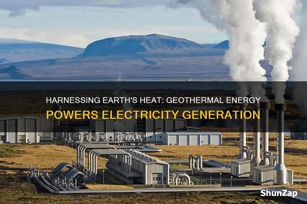 how is geothermal energy used for electricity