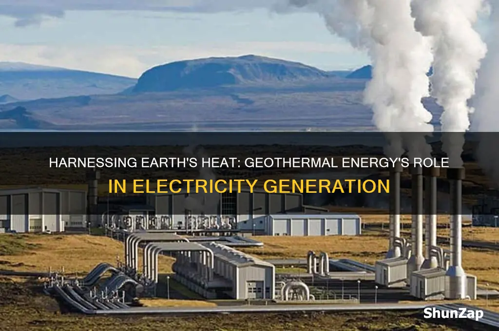 how is geothermal energy used to produce electricity
