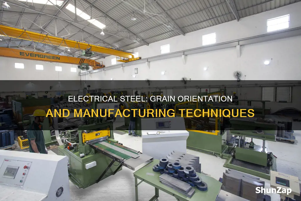 how is grain oriented electrical steel made