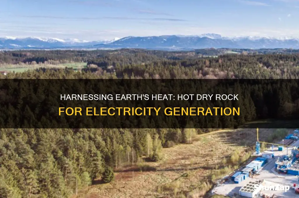 how is hot dry rock used to generate electricity