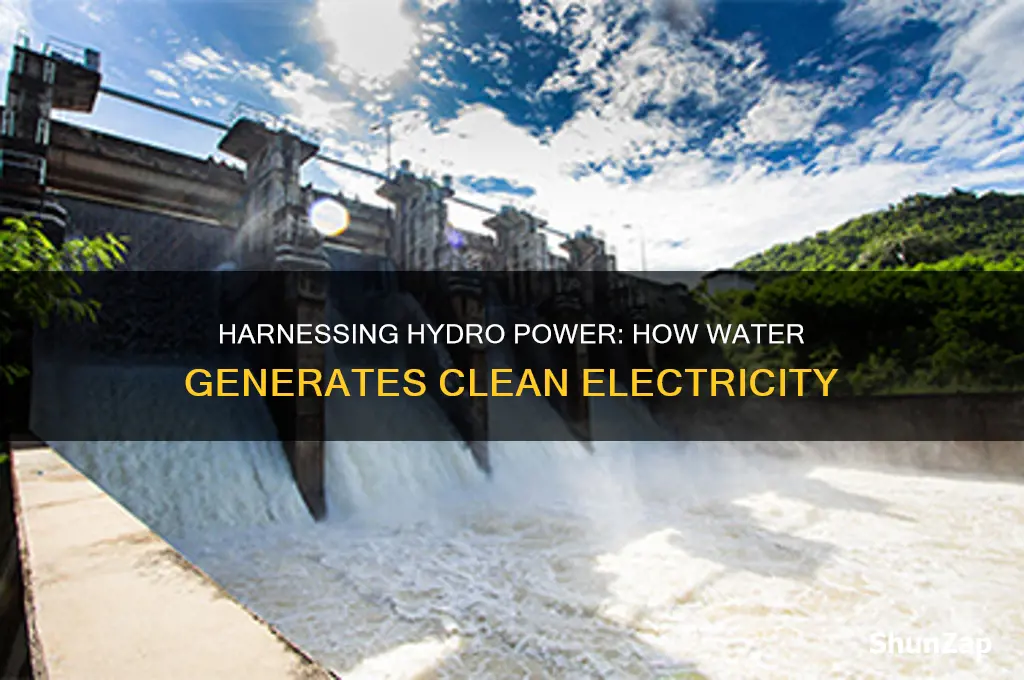 how is hydro energy used to generate electricity