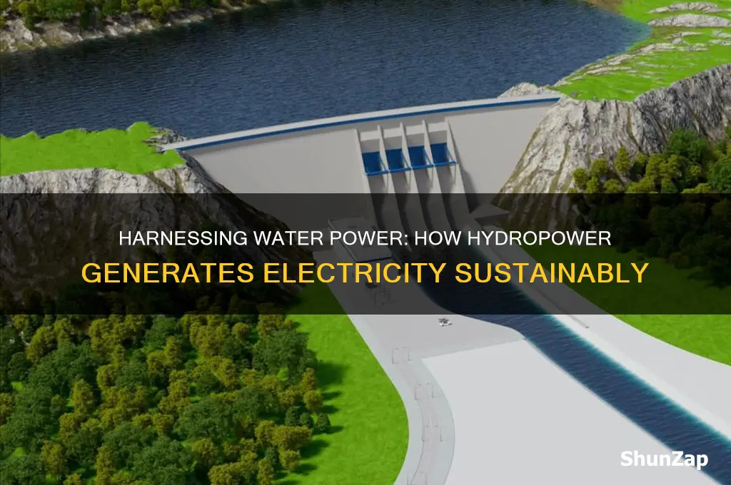 how is hydropower used for electricity