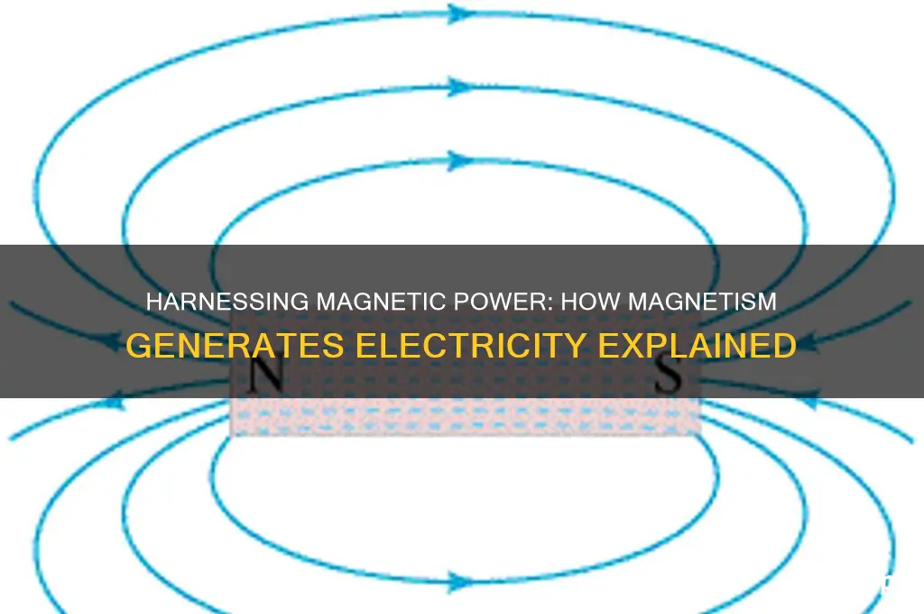 how is magnetism used to create electricity