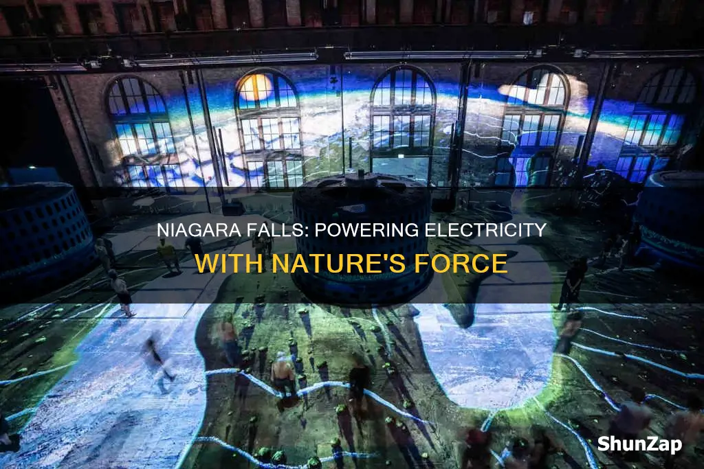 how is niagara falls turned into electricity