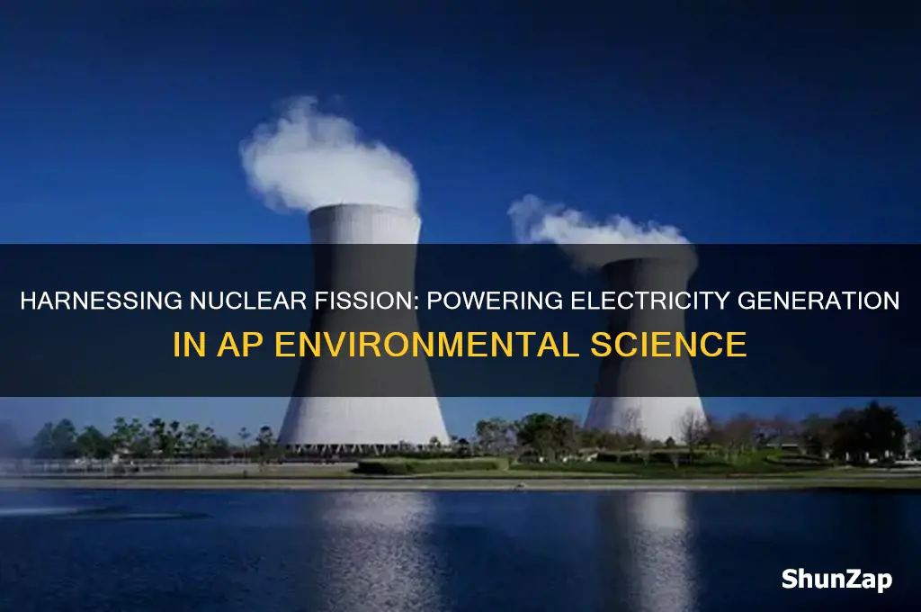 how is nuclear fission used to generate electricity apes