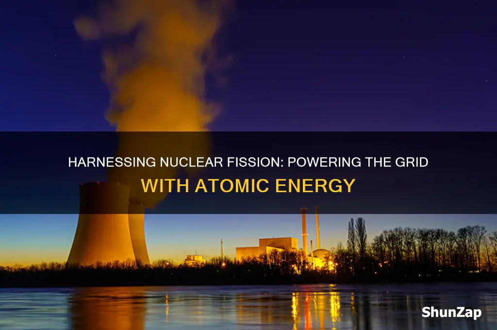 how is nuclear fission used to generate electricity