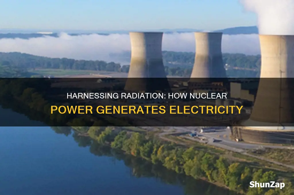 how is radiation used for electricity