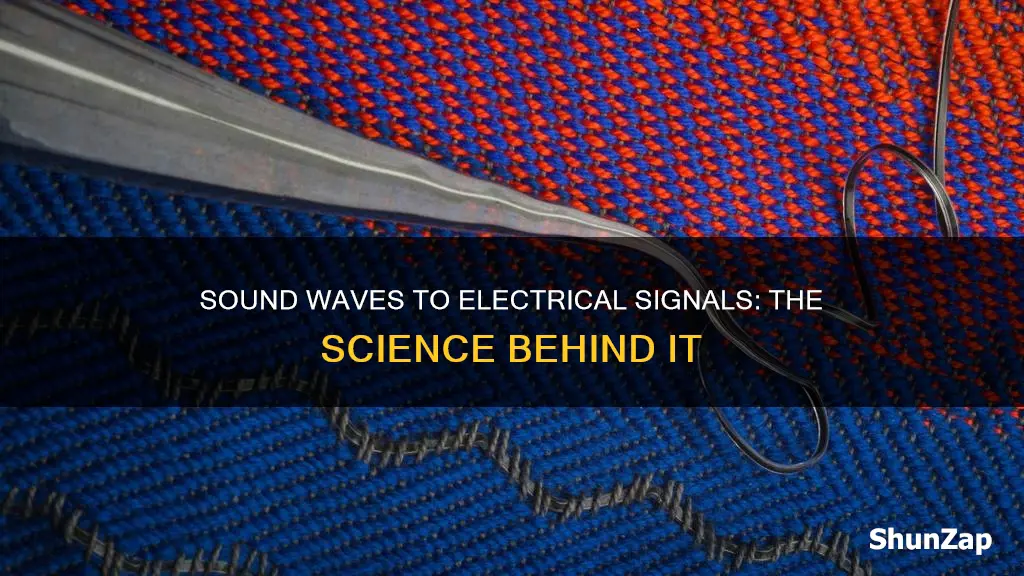 how is sound converted into electrical signals