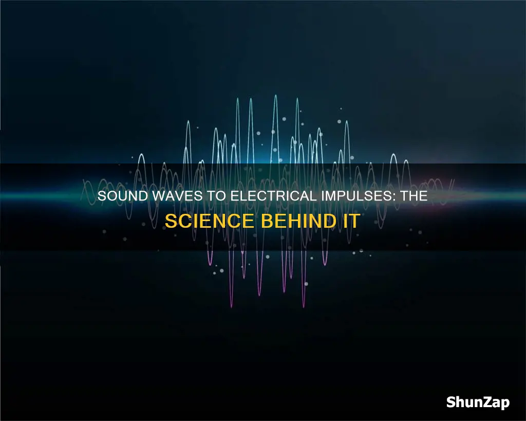 how is sound turned into electrical impulses
