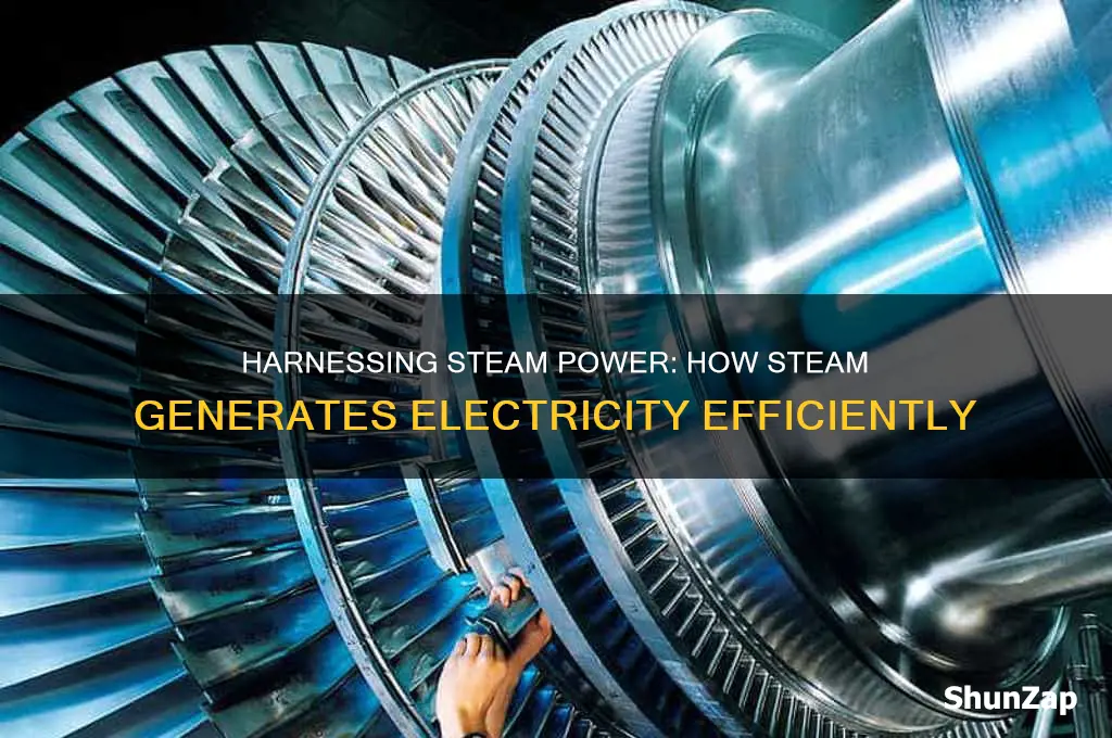 how is steam used to generate electricity