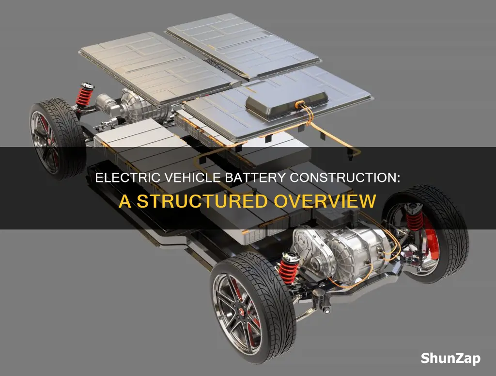 how is the construction of an electric vehicle battery structured