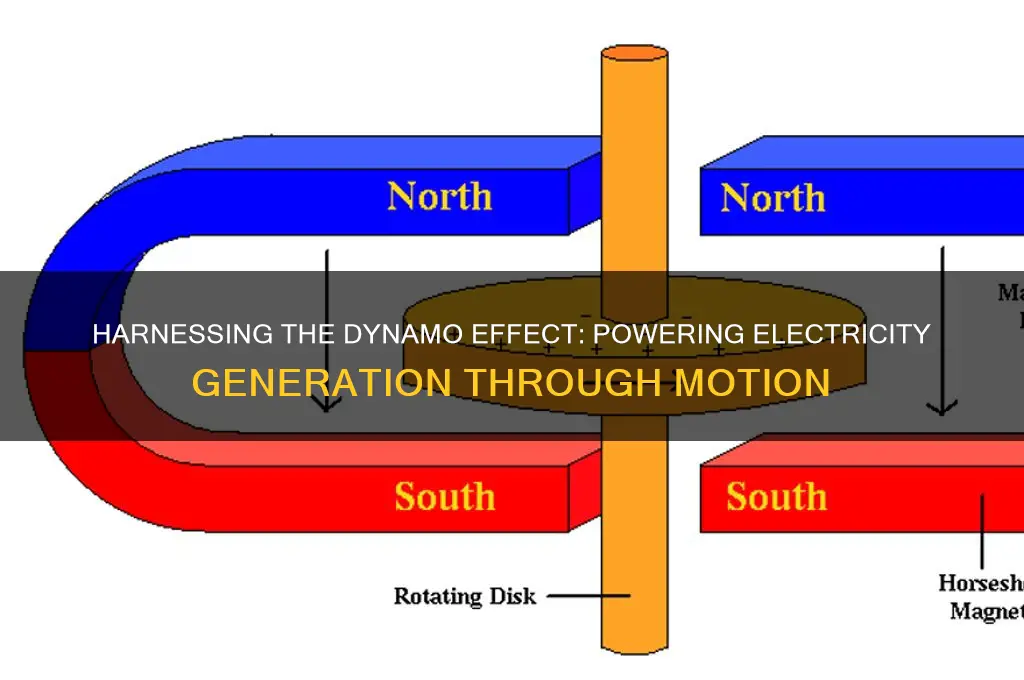 how is the dynamo effect used to generate electricity