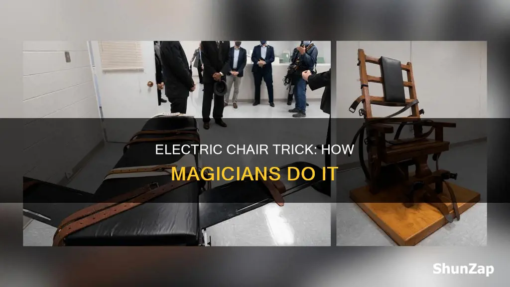how is the electric chair trick done