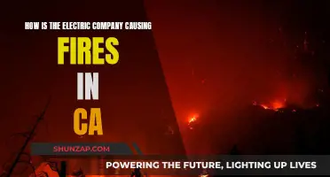 Electric Company's Role in California's Wildfires