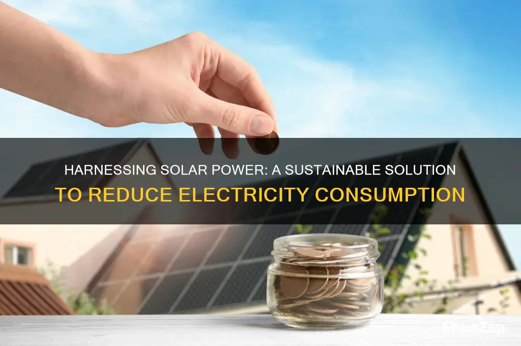 how is the solar energy useful in saving electricity