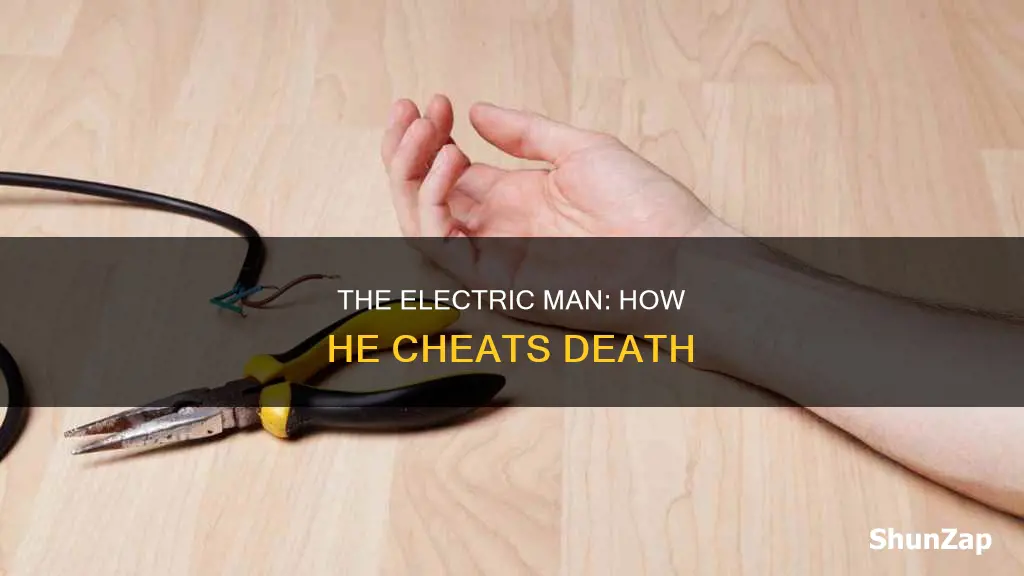 how is this guy not dead electricity