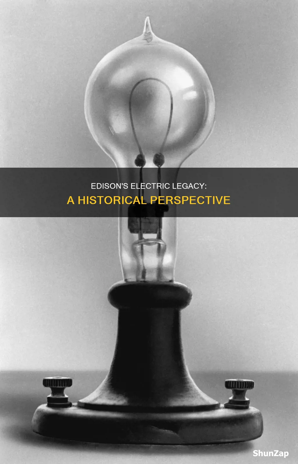 how is thomas edison related to electricity