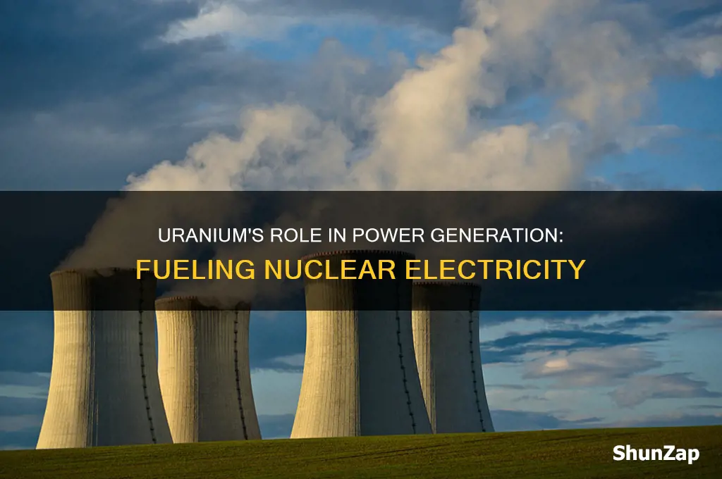 how is uranium used for electricity