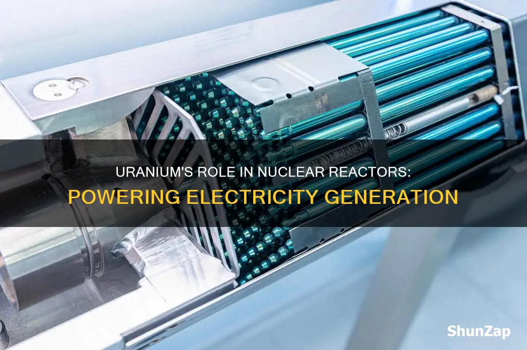how is uranium used in nuclear reactors to produce electricity